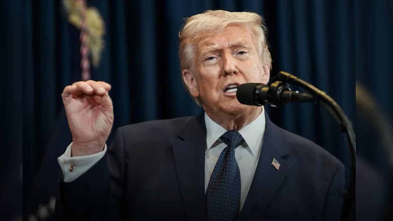 'We'll Hit Iran Very Hard': Trump Warns Of Fresh US Strikes