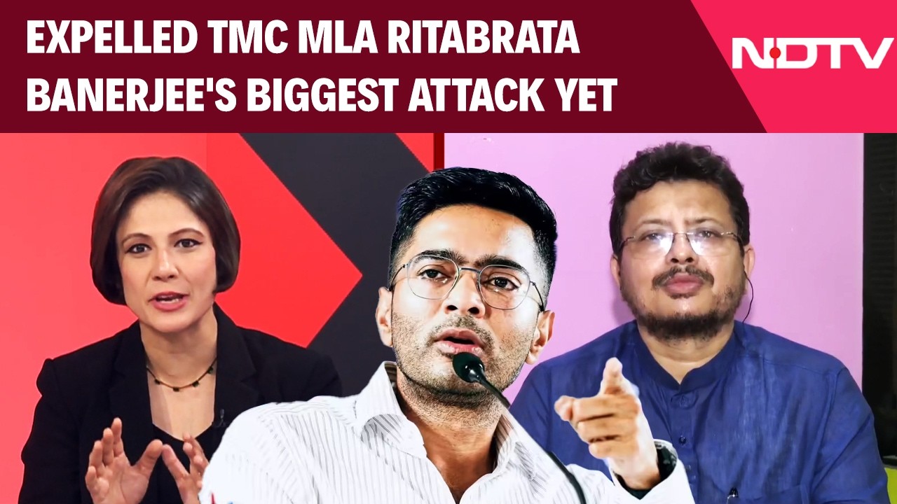 "Abhishek Has No Place In Our Party": Ritabrata Banerjee's Biggest Attack Yet