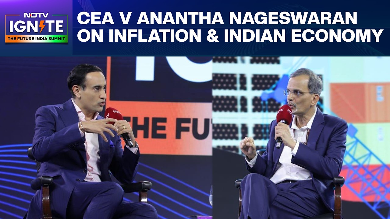 "Super El Nino Biggest Risk Ahead?" CEA V. Anantha Nageswaran On Crops, Inflation & India's Economy