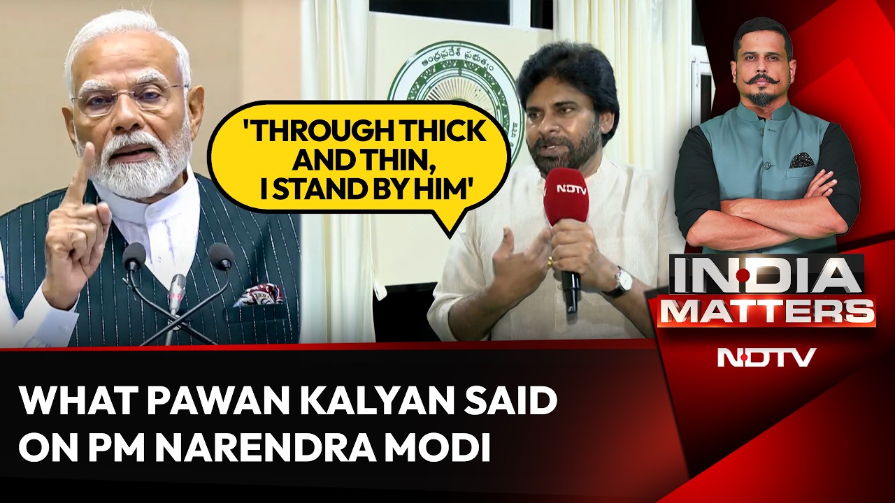 'Through Thick And Thin, I Stand By Him': Pawan Kalyan On PM Modi