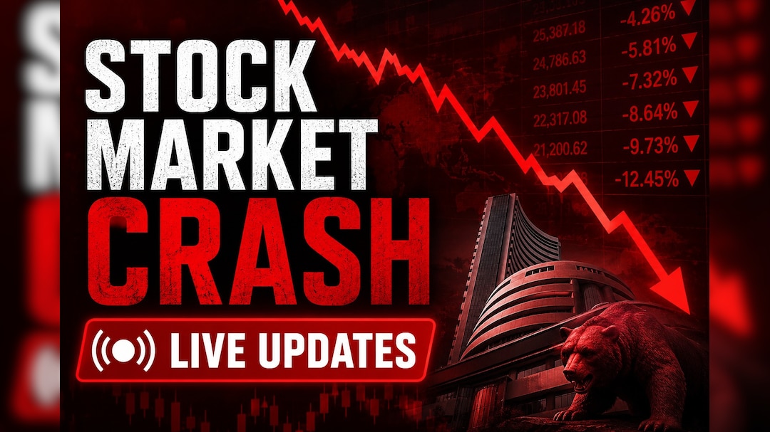 Stock Market Crash News Today Live Updates: Nifty 50 Outperforms Asian Peers Despite Global Tech Selloff, Sensex Down 400 Points As Brent Nears $98