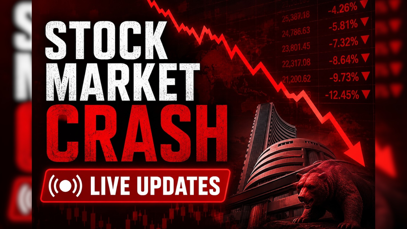 Stock Market Crash News Today Highlights: Nifty Settles Below 23,150, Sensex Drops 700 Points As Indices Hit Two-Month Low On Global Jitters