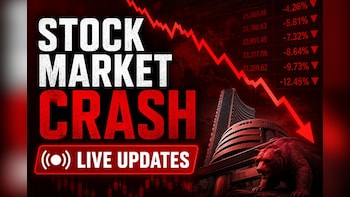 Stock Market Crash News Today Live Updates: Nifty IT Leads Losses, Sensex Plunges 600 Points Over Weak Global Cues