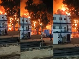 दिल्ली के उद्योग भवन के पास लगी भीषण आग, दमकल की 20 गाड़ियां मौके पर