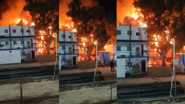 दिल्ली के उद्योग भवन के पास लगी भीषण आग, दमकल की 20 गाड़ियां मौके पर