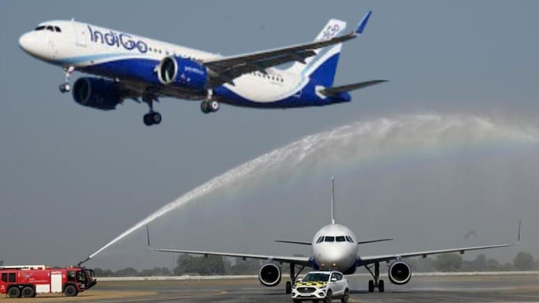 75 कारोबारी, जेवर के 170 किसान, पानी की बौछारों से सलामी... नोएडा एयरपोर्ट से आज पहली उड़ान, जानें पूरा डिटेल