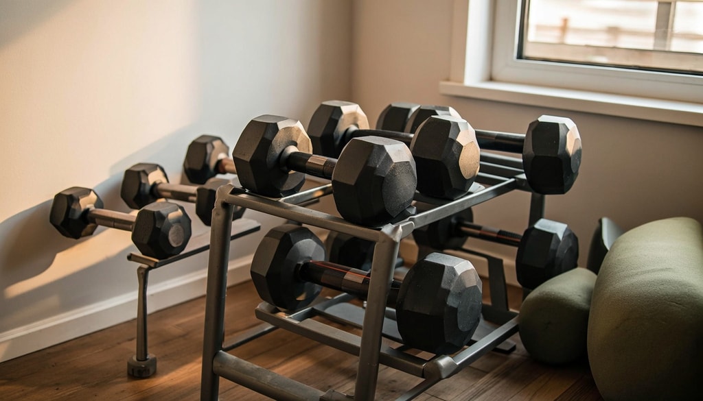 Space-saving dumbbell sets offer the perfect home fitness solution for beginners in humid environments.