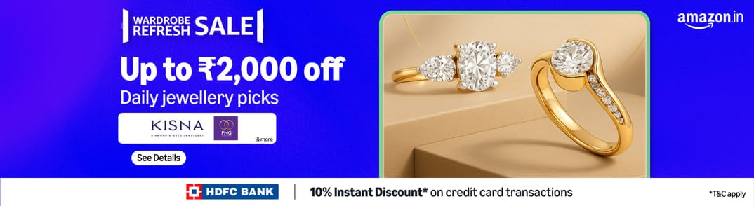 Deals On Gold Jewellery Rings At Amazon Wardrobe Sale