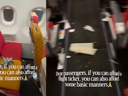Air India Crew Member Calls Out Passengers For Leaving Trash On Flight: 'Basic Manners Never Boarded'