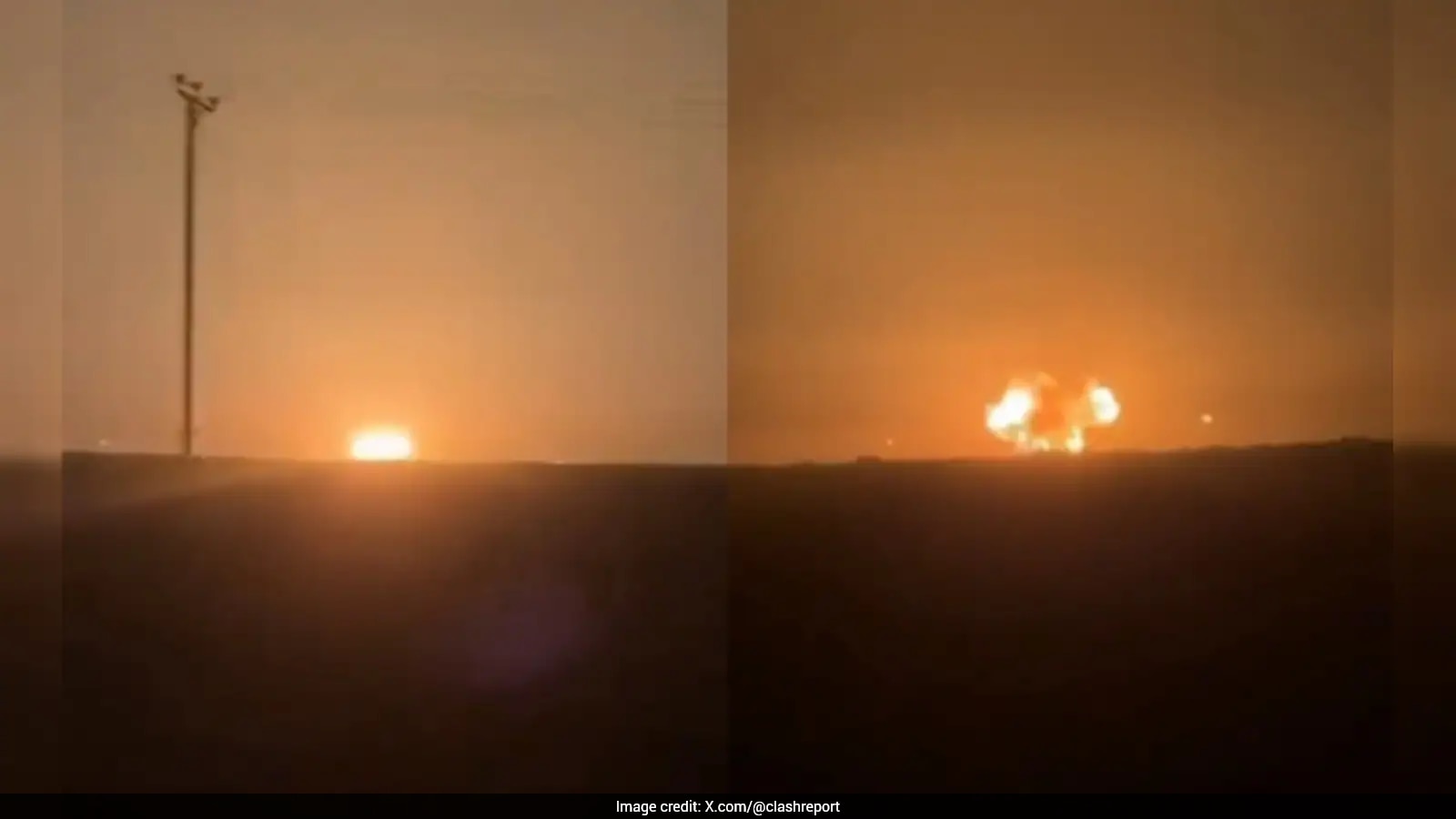 Video: Massive Fireball And Smoke After Explosion At Qatar Gas Facility