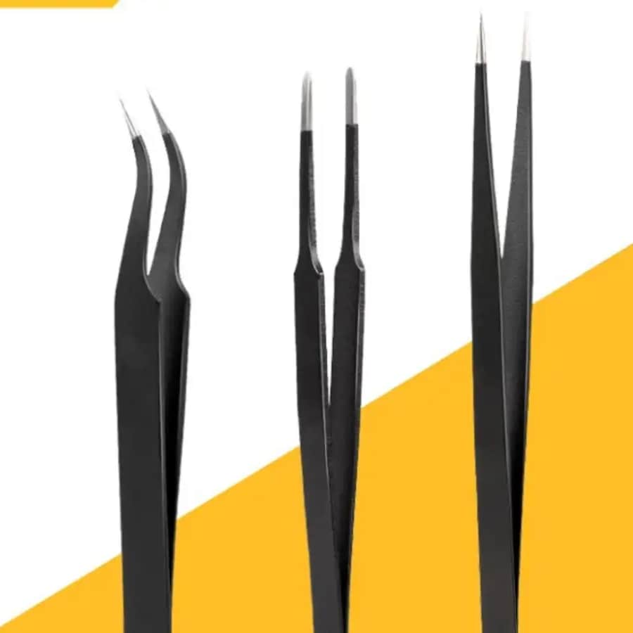 Click here to buy: SIGNATT 3pcs Tweezers Set