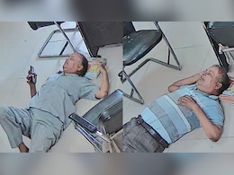 कानपुर में खंड शिक्षा अधिकारी के कमरे में नशे में आराम फरमाते बाबू का VIDEO वायरल, जांच शुरू