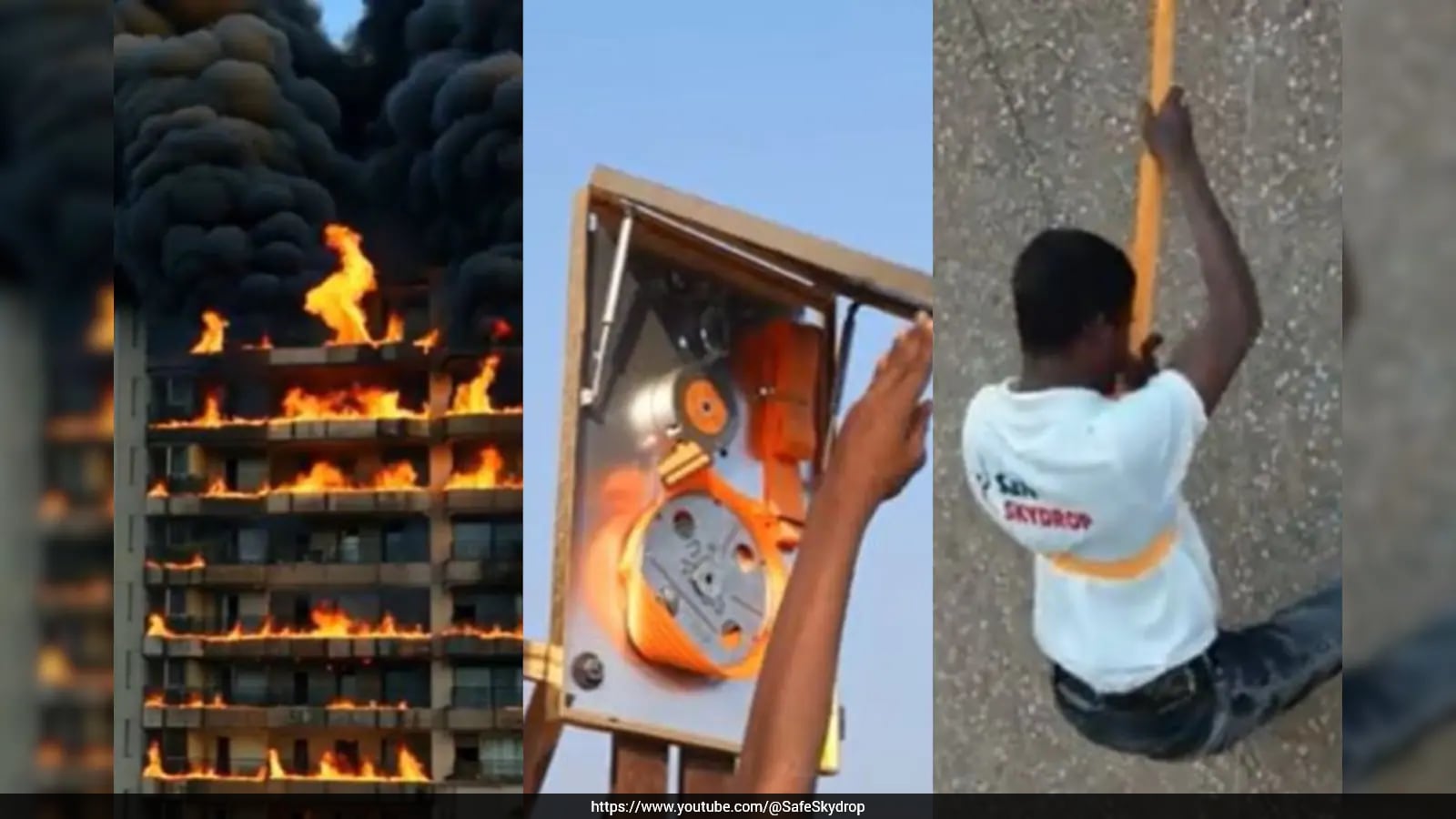ndtv.com - Nikhil Pandey - Fire Broke Out, Elevators Failed: How This Indian Startup's Balcony Escape System Could Save Lives