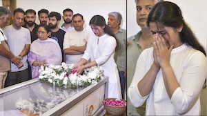 Jaspal Rana Dies; Olympian Manu Bhaker In Tears At Final Rites