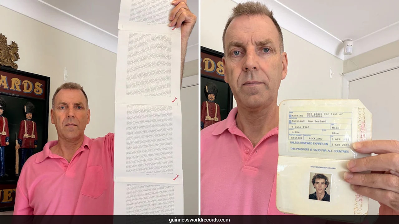 He Has 2,253 Names, Why This Man's Wedding Ceremony Took An Extra 20 Minutes