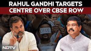 Rahul Gandhi Targets Centre Over CBSE Re-Evaluation Row