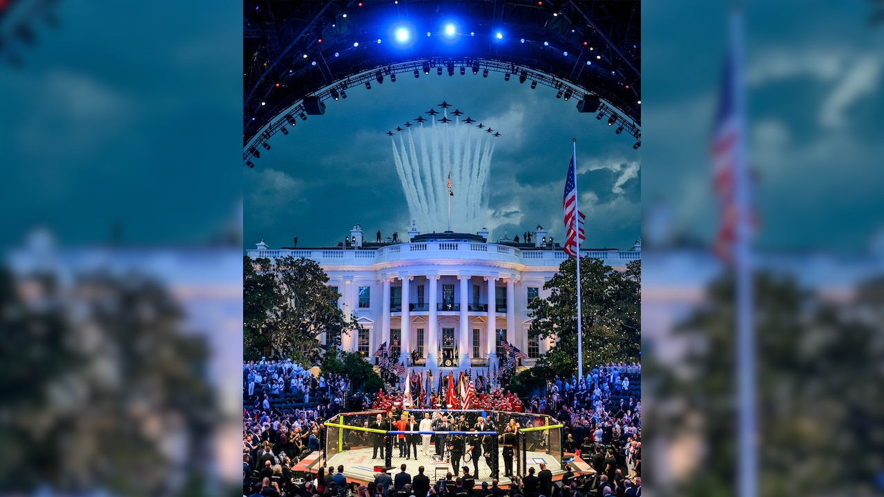 UFC Freedom 250 At The White House Turns Into Star Studded Spectacle
