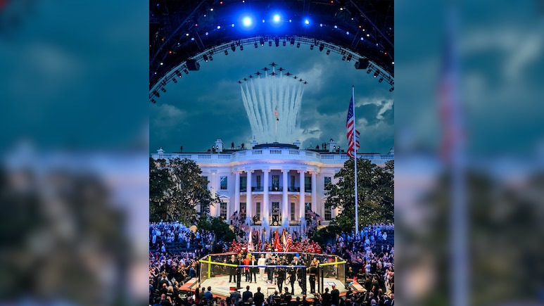 UFC Freedom 250 At The White House Turns Into Star Studded Spectacle