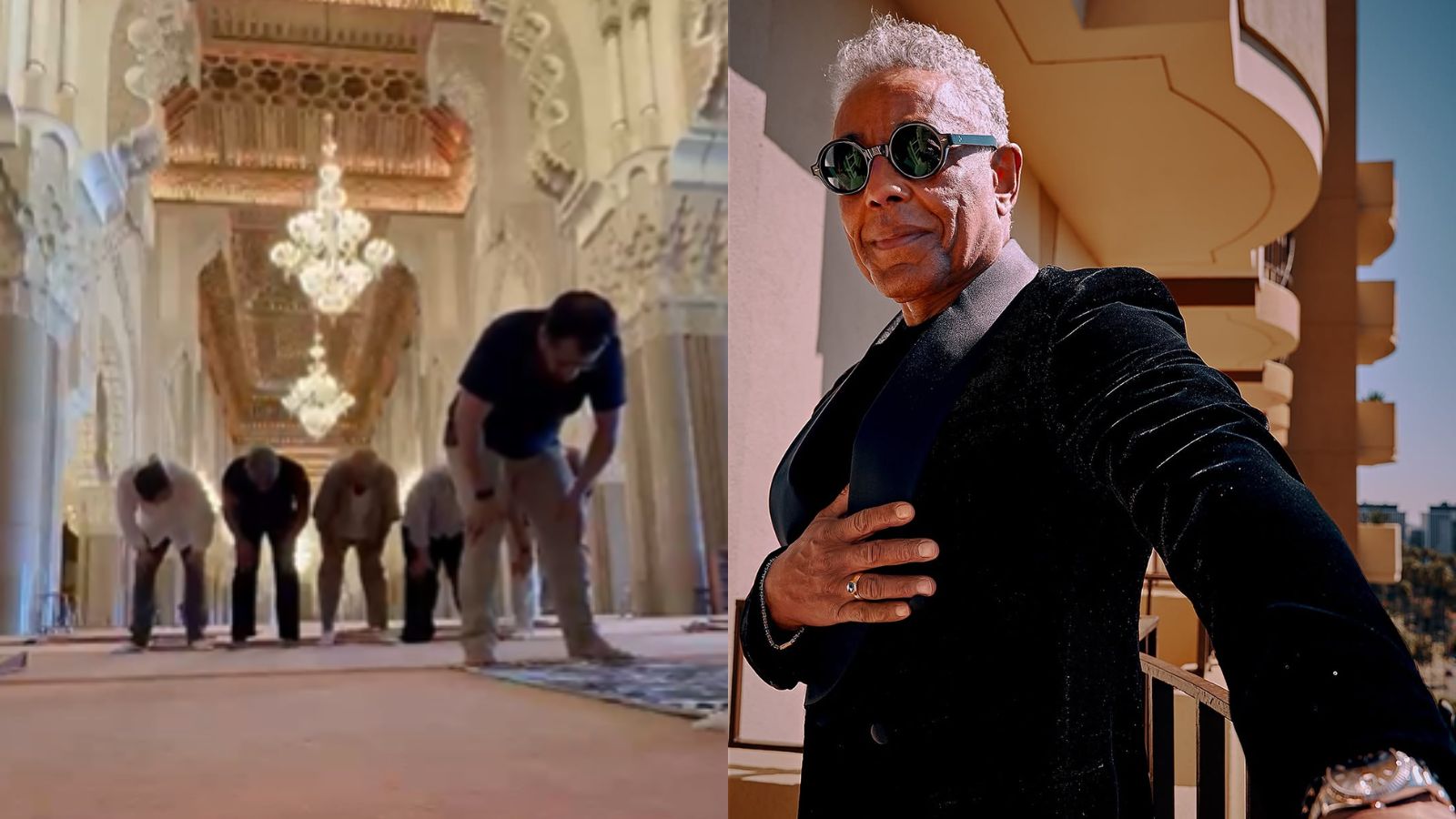 Giancarlo Esposito Embraces Islam In Saudi Arabia, Mosque Video Goes Viral