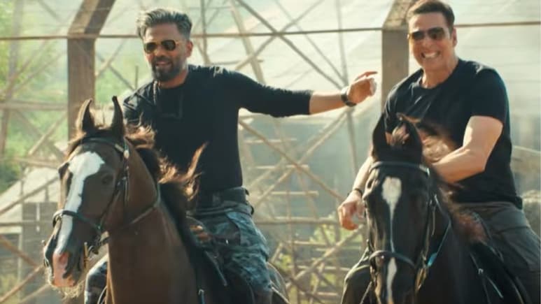 Suniel Shetty On His 'Clash' With Akshay Kumar In <i>Welcome To The Jungle</i>: 'People Enjoy It'