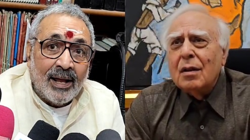 "जब मोदी जी और अमित शाह को गालियां दी जा रही थी तब कहां थे?" गिरिराज सिंह का कपिल सिब्बल पर पलटवार