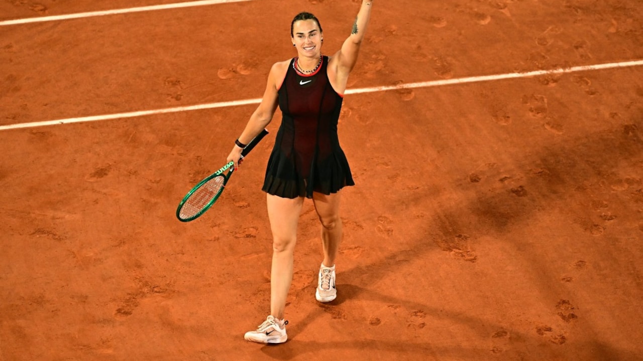 World No. 1 Aryna Sabalenka Homes In On French Open Semifinals