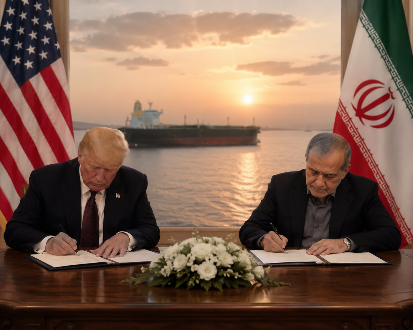 US-Iran War Highlights: Trump-Pezeshkian Sign Peace Deal At Palace Of Versailles - Details