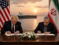 US-Iran War News Live Updates: Trump-Pezeshkian Sign Peace Deal At Palace of Versailles