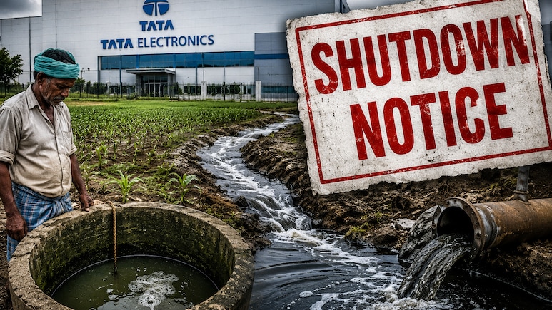 Tata's iPhone Plant Under Radar: Farm Surveys Launched After Notice Over Water Pollution