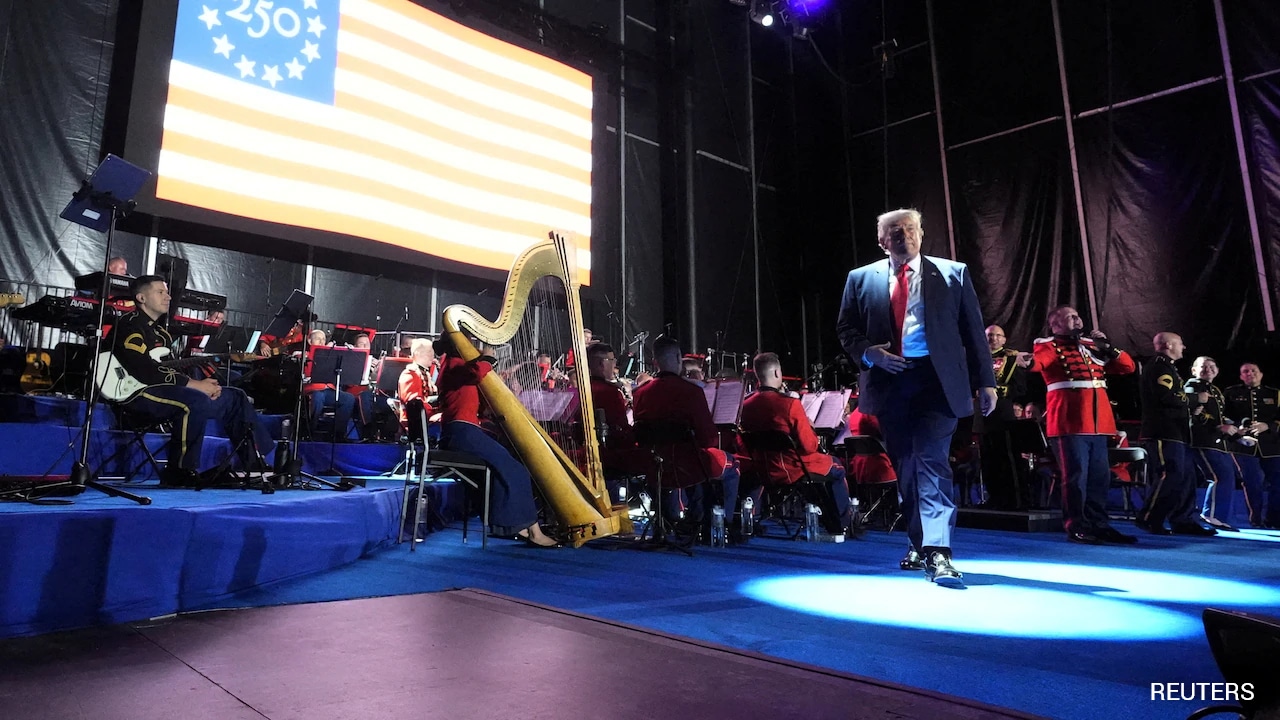 "Nobody's Laughing At Us Anymore": Trump Opens US 250th Birthday Party