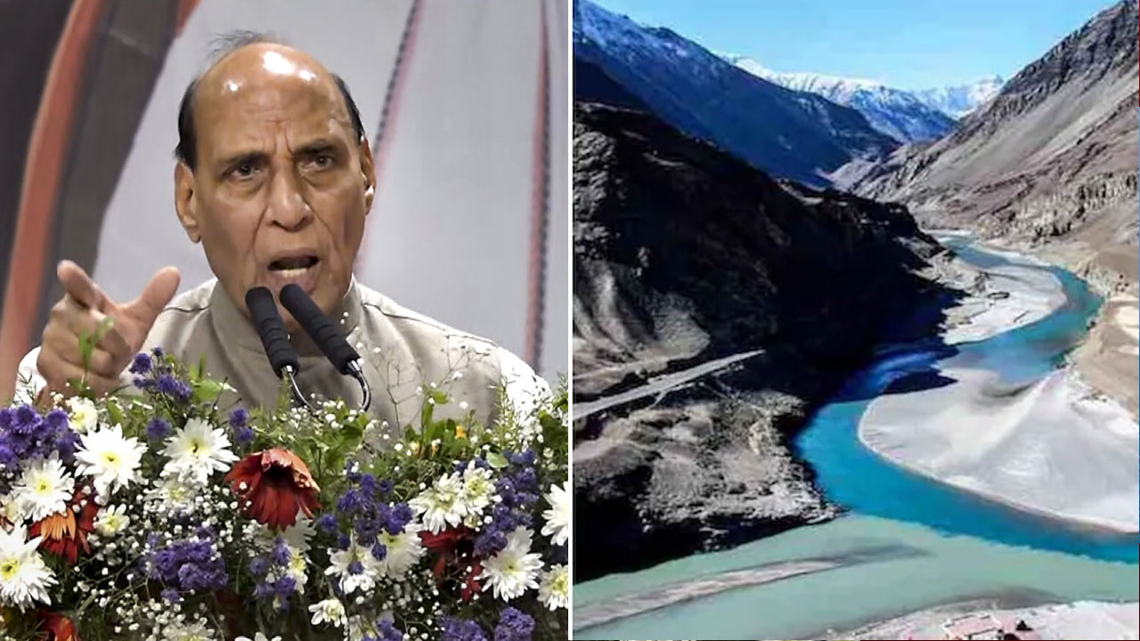 'No Indus Water For Terror Patrons': Rajnath Singh's Stern Warning To Pak