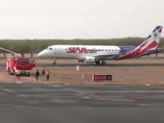 गुजरात के मुंद्रा एयरपोर्ट पर उतरी पहली कमर्शियल फ्लाइट, गोवा से आई Star Air की एयरक्राफ्ट का वाटर कैनन से हुआ भव्य स्वागत
