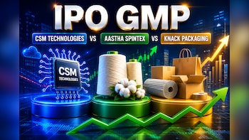 IPO GMP: CSM Technologies Vs Aastha Spintex Vs Knack Packaging: Which IPO Could Deliver The Highest Listing Gain?