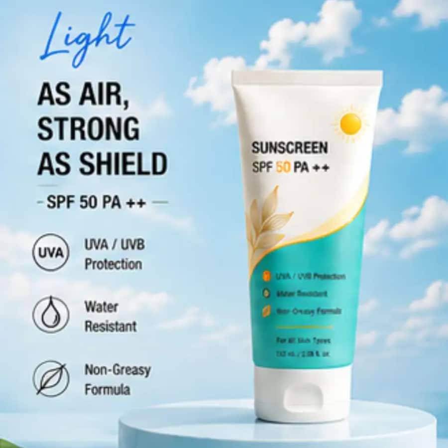 Click here to buy: PIRKGLOW Sunscreen - SPF 50 PA++