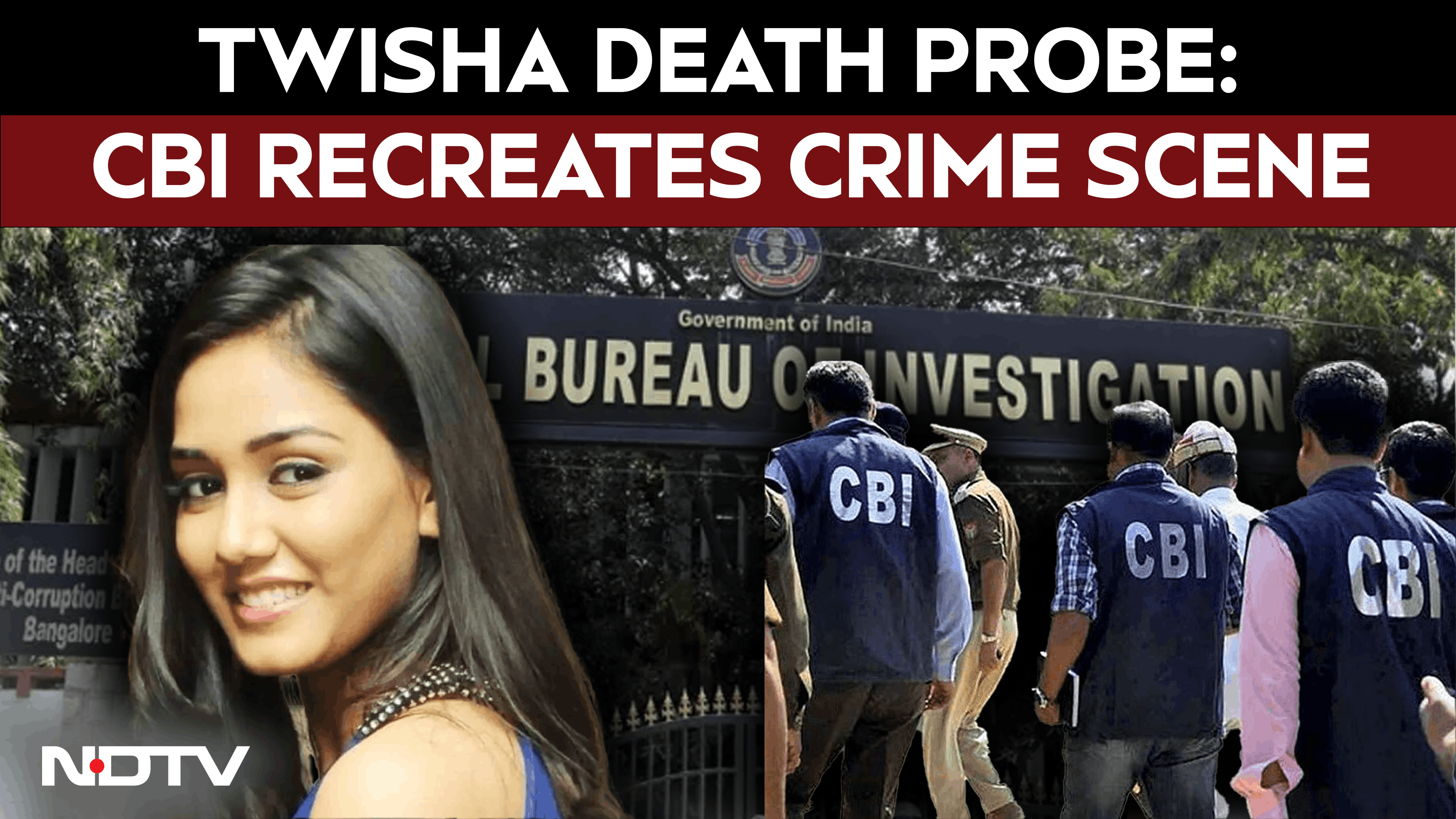 Twisha Sharma Death Case: CBI Recreates Crime Scene with Samarth Singh and Mother