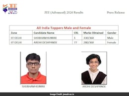 JEE Advanced 2026 में शुभम कुमार ने किया टॉप, आरोही देशपांडे रहीं फीमेल टॉपर; जानें दोनों के स्कोर