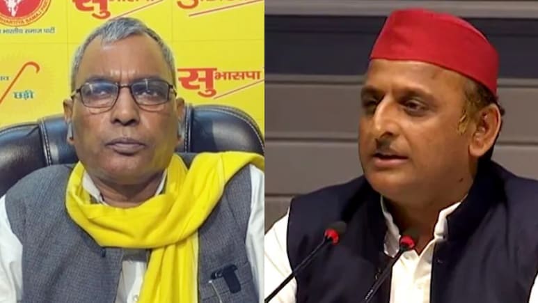 ओपी राजभर ने फ&zwj;िर क&zwj;िया सपा में टूट का दावा, कन्नौज की सांसद निधि के खर्च को लेकर अखि&zwj;लेश को घेरा