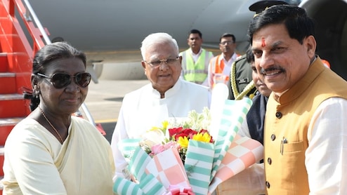 MP के 5 दिवसीय दौरे पर इंदौर पहुंचीं राष्ट्रपति, राज्यपाल-CM ने किया स्वागत; जानिए 18-22 जून तक की टाइमलाइन