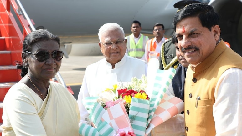 MP के 5 दिवसीय दौरे पर इंदौर पहुंचीं राष्ट्रपति, राज्यपाल-CM ने किया स्वागत; जानिए 18-22 जून तक की टाइमलाइन