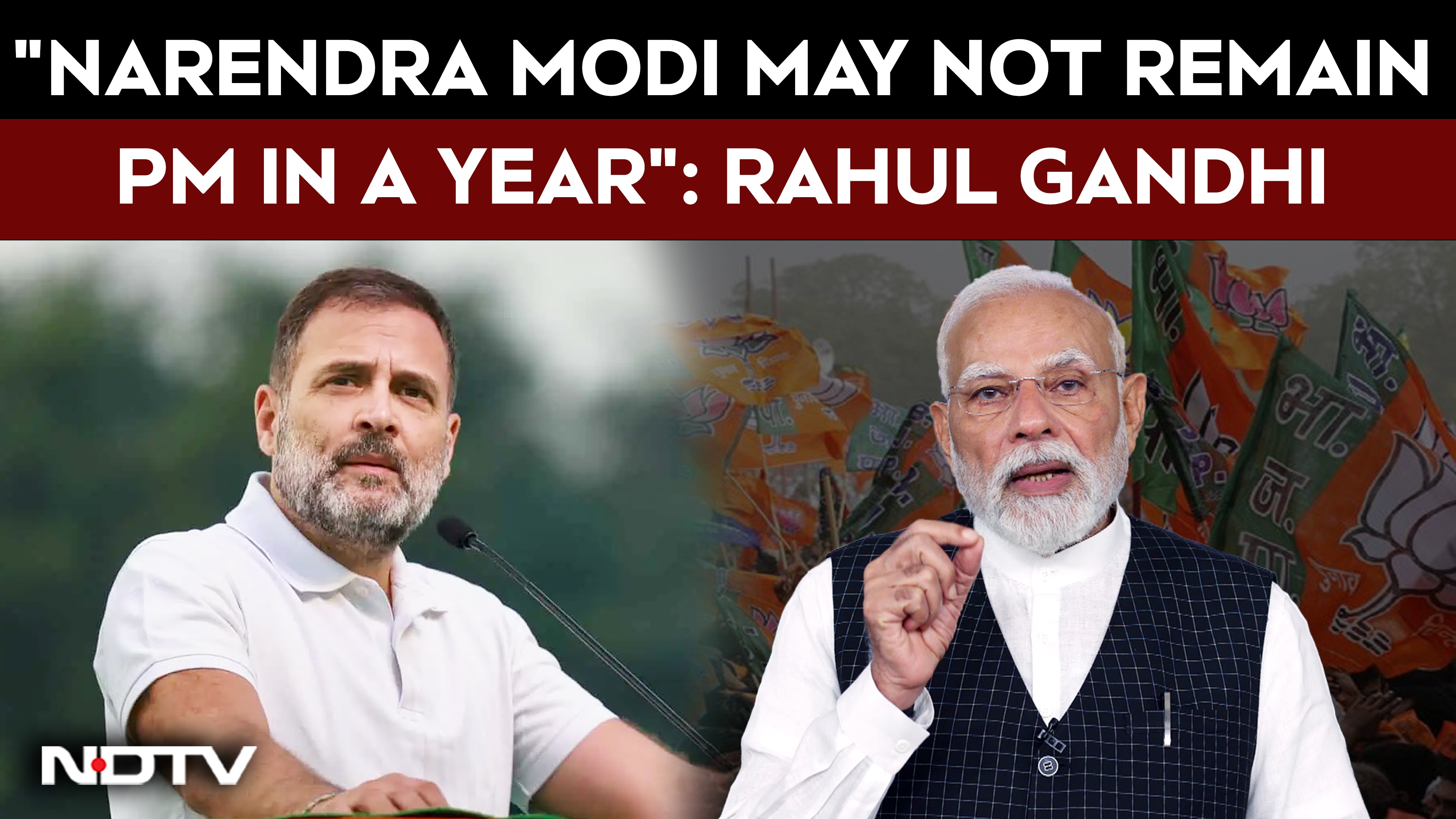 Rahul Gandhi Predicts 'Economic Tsunami', Makes Big Claim On PM Modi