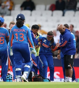 Big Blow For India As Star Stretchered Off The Field During Womens T20 World Cup Match vs Netherlands