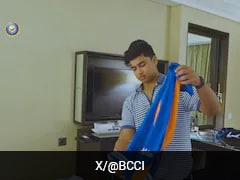 Watch: Sooryavanshi Gets His First Senior India Jersey. Guess The Number