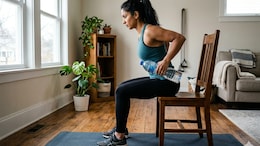 Fight Muscle Loss: 5 Essential Resistance Exercises You Can Do At Home Using Water Bottles