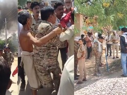 भिंड में तेज रफ्तार डंपर ने युवक को कुचला, लोगों ने वाहन फूंका, पुलिस को खदेड़ा, चार थानों की फोर्स तैनात&nbsp;