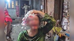 मथुरा: बांके बिहारी मंदिर के पास हादसा, बंदरों के भार से गिरा घर का छज्जा, कई श्रद्धालु घायल