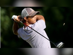 Camera Captures Charlie Woods Throwing A Tantrum After Missing Short Putt