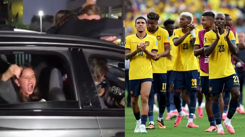 Mexican fans create noisy disturbance outside Ecuador team hotel before World Cup match