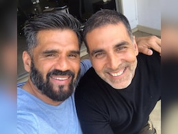 'Akshay Kumar <i>Ke</i> DNA <i>Mein Hai Ungli Karna</i>': Suniel Shetty's Playful Praise For Longtime Co-Star