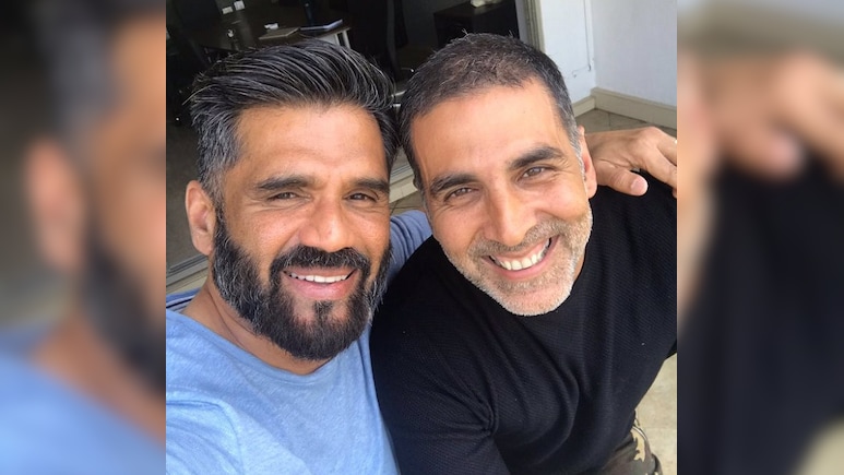 'Akshay Kumar <i>Ke</i> DNA <i>Mein Hai Ungli Karna</i>': Suniel Shetty's Playful Praise For Longtime Co-Star