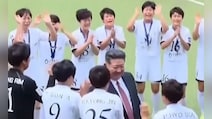 North Korean Women's Team Makes History, Celebration With Kim Jong Un Viral